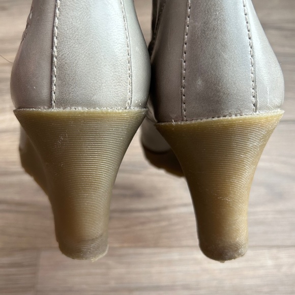 Dr. Martens Marcie Grey Wedge Boots | 10 - Picture 8 of 15